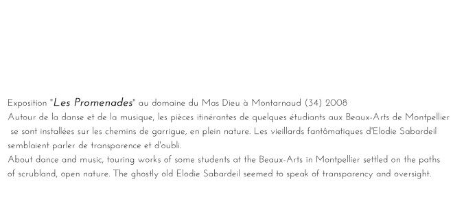 texte expo promenades