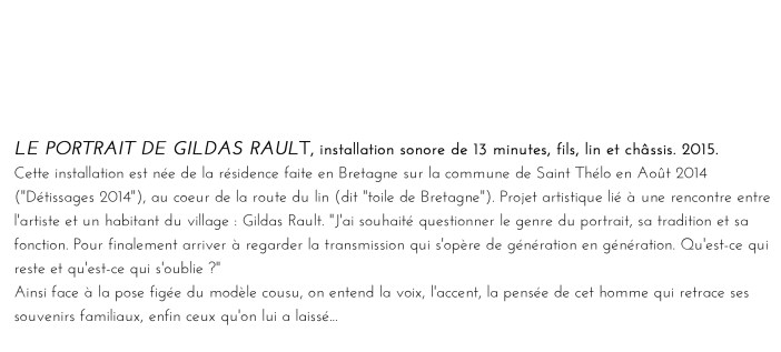 texte gildas rault